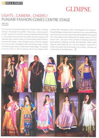 Punjabi Fashion Comes Centre Stage