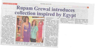 Rupam Grewal Introduces collection inspired by Egypt
