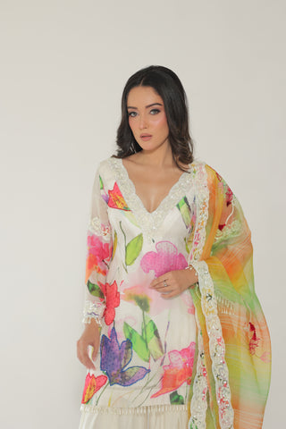 JM Floral Salwar Suit Set