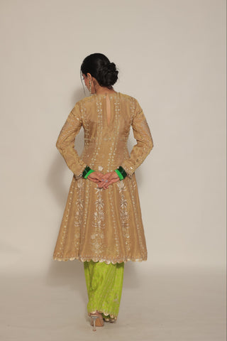 Biscotti Embroidered Kalidar with JM Salwar
